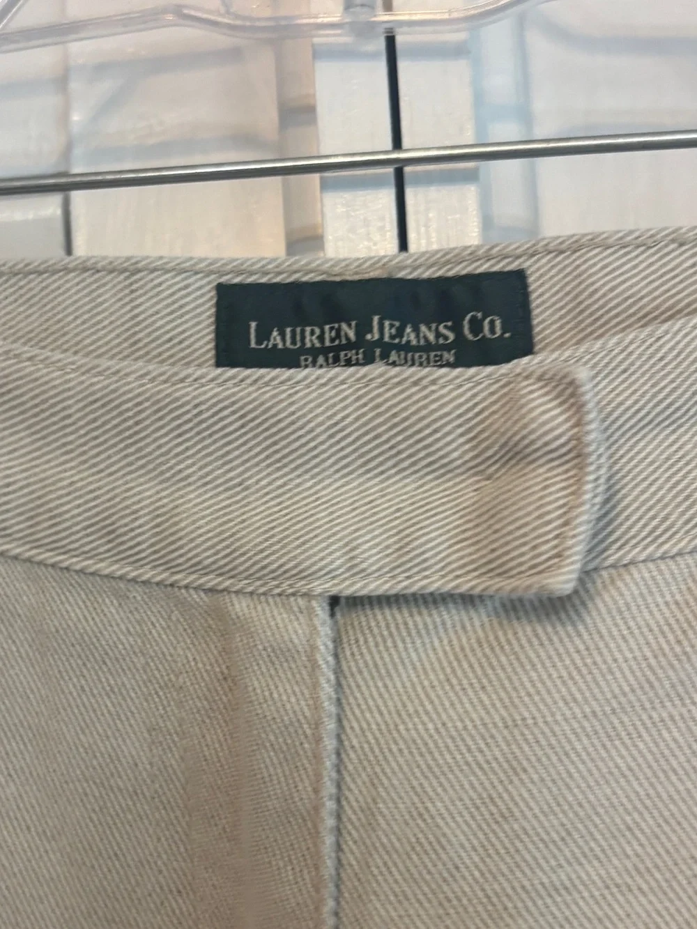 Ralph Lauren Lauren Jeans Co. Tan Crops Size 16W